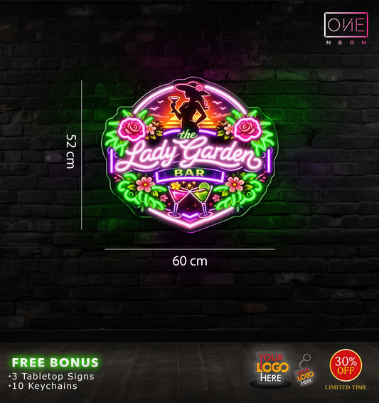 LADY GARDEN | LED Neon Sign