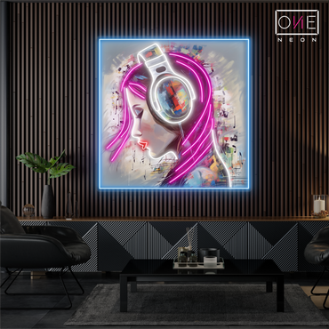 Neon Beats Artwork Led Neon Sign