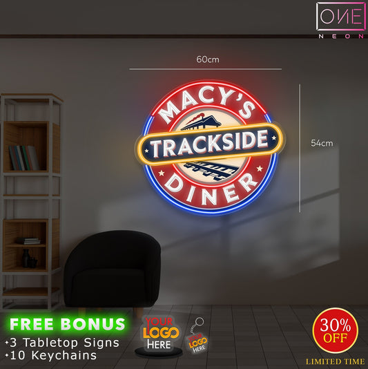 MACY'S TRACKSIDE DINER | LED Neon Sign (2 signs)