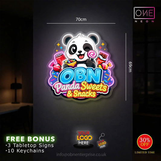 OBN logo | LED Neon Sign