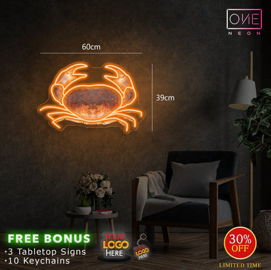 CRAB | LED Neon Sign