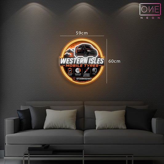 WESTERN ISLES | LED Neon Sign (waterproof)