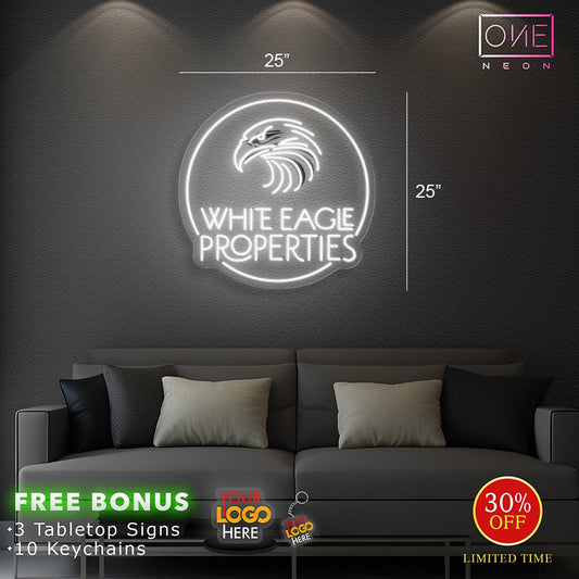 WHITE EAGLE PROPERTIES | LED Neon Sign (waterproof)