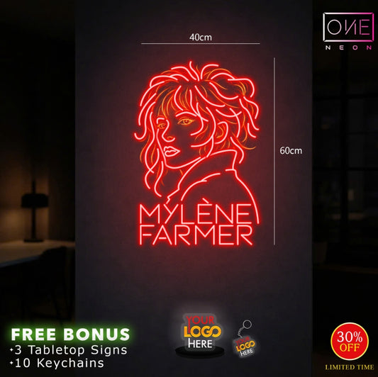 MYLENE FARMER | LED Neon Sign