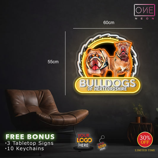 BULLDOGS | LED Neon Sign