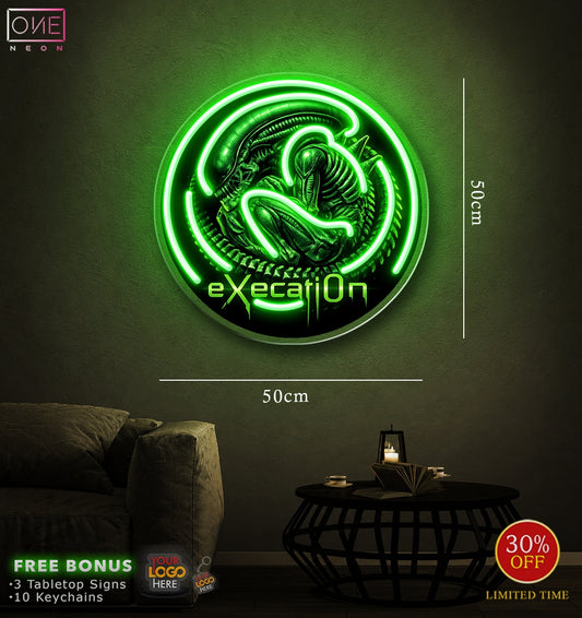 EXECATION | LED Neon Sign