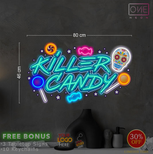 KILLER CANDY | LED Neon Sign