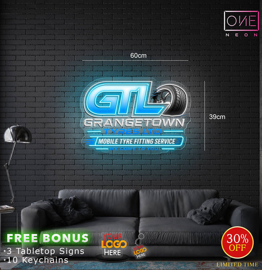 GTL logo | LED Neon Sign