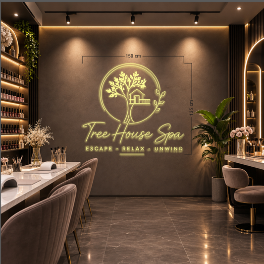 Dan - Tree house spa | LED Neon Sign