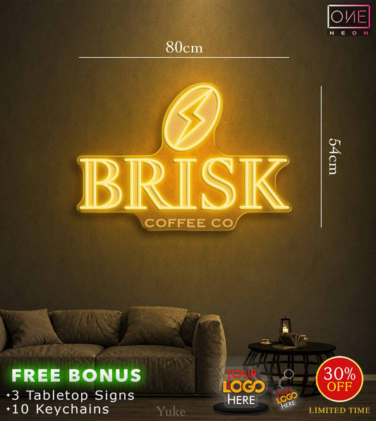 BRISK | LED Neon Sign