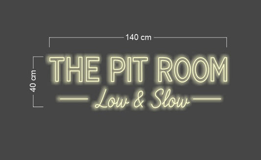 Feed me BBQ+ Joey's smoke house + The pit room+ Home of UK ( 4 signs)| Led Neon Sign