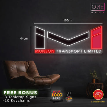 MUNSON & ELVIS| LED Neon Sign ( 2 SIGNS )