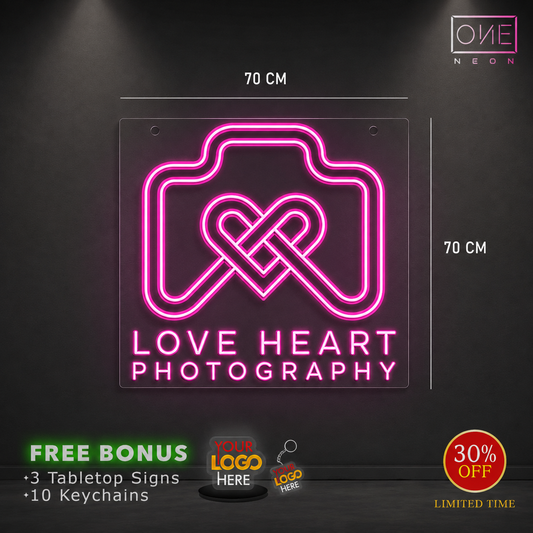 LOVE HEART | LED Neon Sign