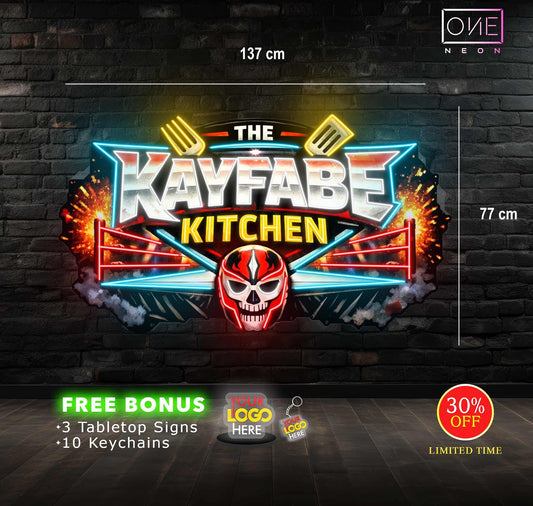 KAYFABE | LED Neon Sign