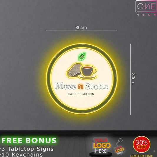 MOSS N STONE | LED Neon Sign