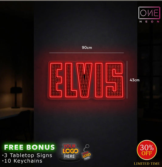 MUNSON & ELVIS| LED Neon Sign ( 2 SIGNS )