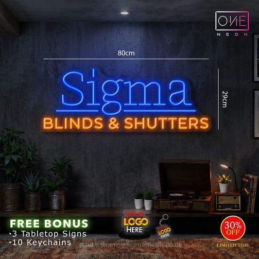 Sigma| LED Neon Sign