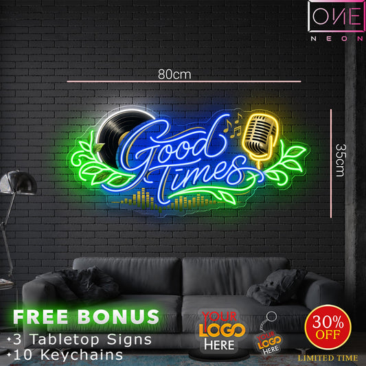 GOOD TIMES | LED Neon Sign