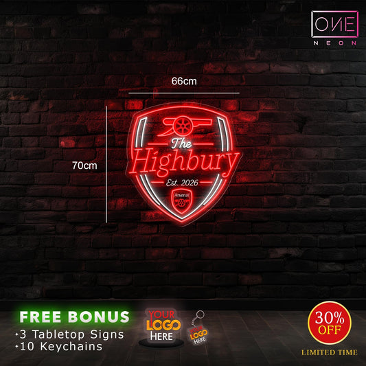 The highbury| Led Neon Sign