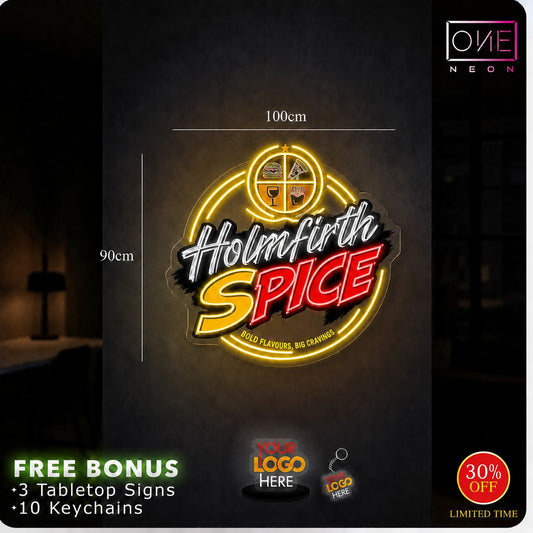 SPICE| LED Neon Sign (2 signs)