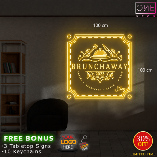BRUNCHAWAY| LED Neon Sign (waterproof sign)