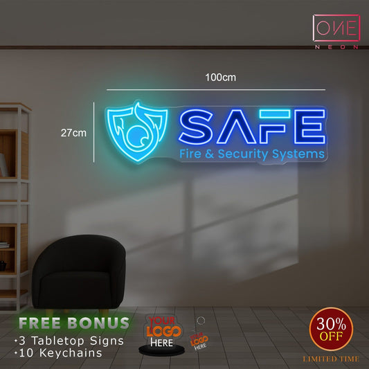 SAFE | LED Neon Sign