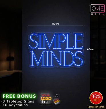 WATERFRONT & SIMPLE MINDS | LED Neon Sign (2 signs)