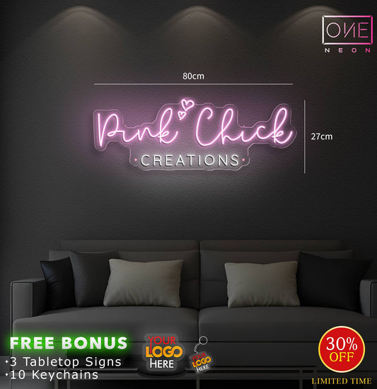 PINK CHICK | LED Neon Sign