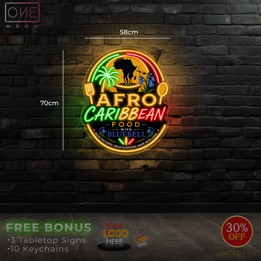 AFRO CARIBBEAN | LED Neon Sign