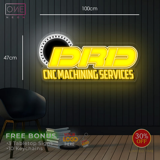DRD logo | LED Neon Sign (2 signs)