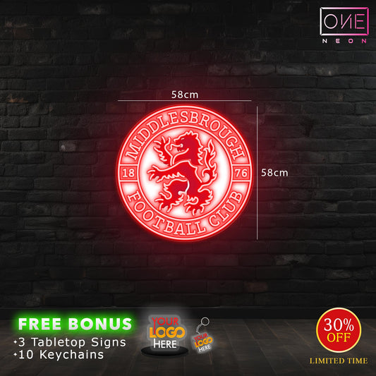 MIDDLESBROUGH | LED Neon Sign