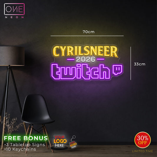 twitch| LED Neon Sign