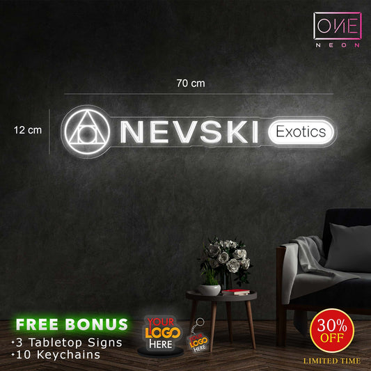 NEVSKI Exotic | Led Neon Sign