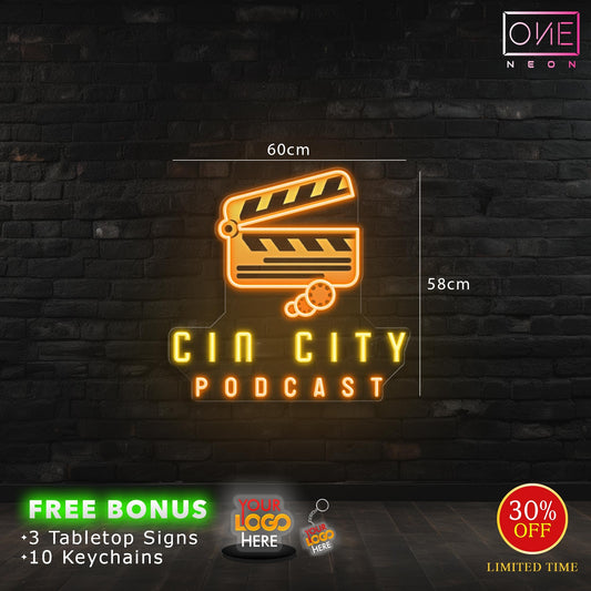 CIN CITY | LED Neon Sign