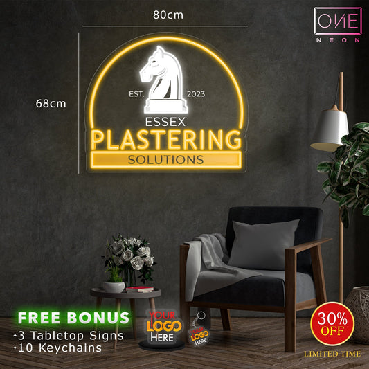 PLASTERING| LED Neon Sign