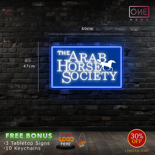 THE ARAB HORSE SOCIETY | LED Neon Sign