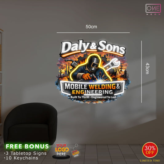 Daly & Son | LED Neon Sign