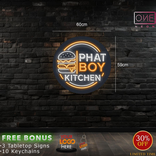 PHAT BOY KITCHEN | LED Neon Sign (waterproof)