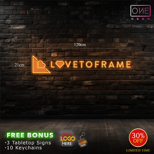 Love to Frame | LED Neon Sign