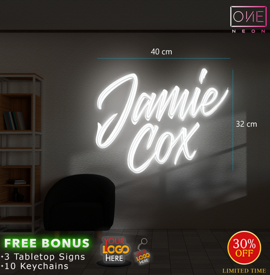 JAMIE COX | LED Neon Sign
