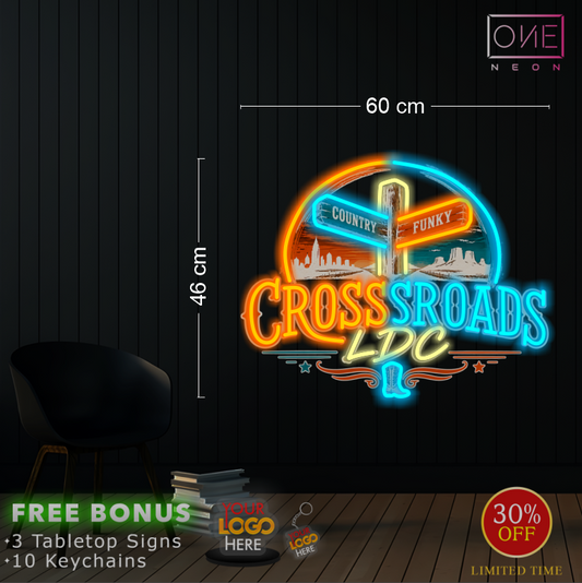 CROSSSROADS | LED Neon Sign