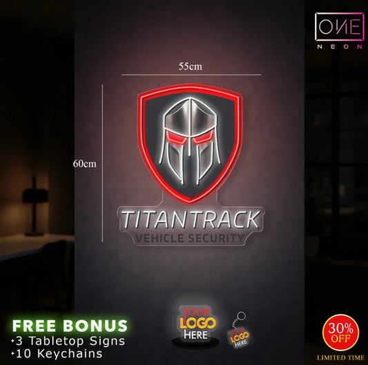 TITAN TRACK | LED Neon Sign