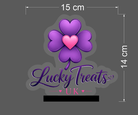 Lucky Treats | Tabletop Sign