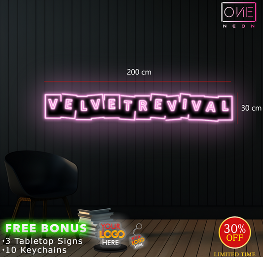 VELVET | LED Neon Sign
