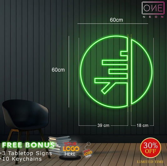 Circle logo| Led Neon Sign