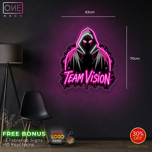 TEAM VISION| LED Neon Sign