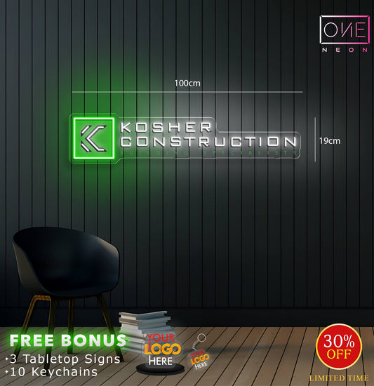 Kosher contruction| Led Neon Sign
