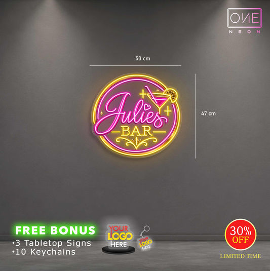 Julies bar| LED Neon Sign
