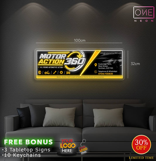 MOTOR ACTION | LED Neon Sign