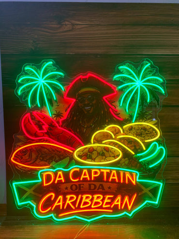 DA CAPTAIN | LED Neon Sign